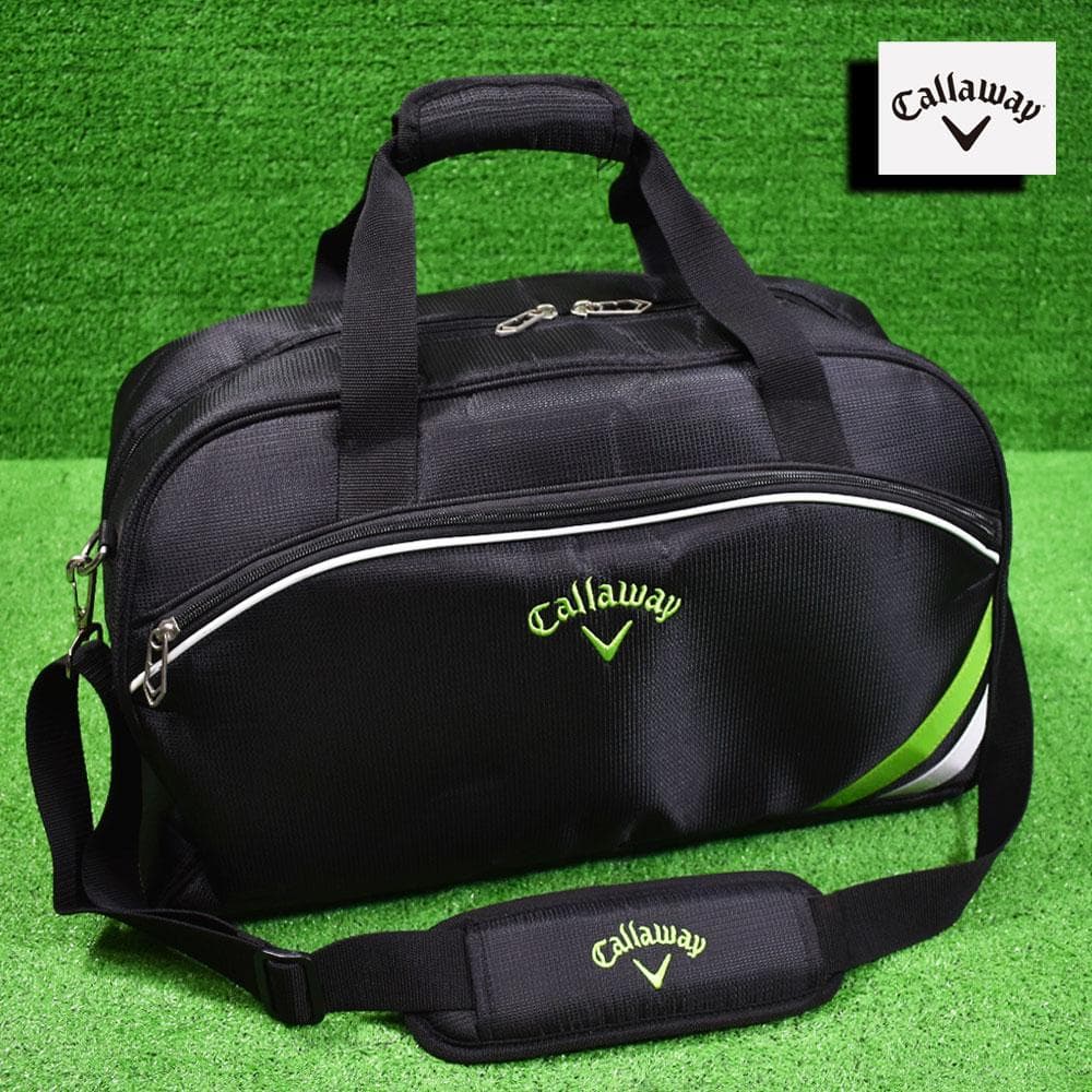 Callaway/キャロウェイ ゴルフ ボストンバッグ【ブラック】美品！