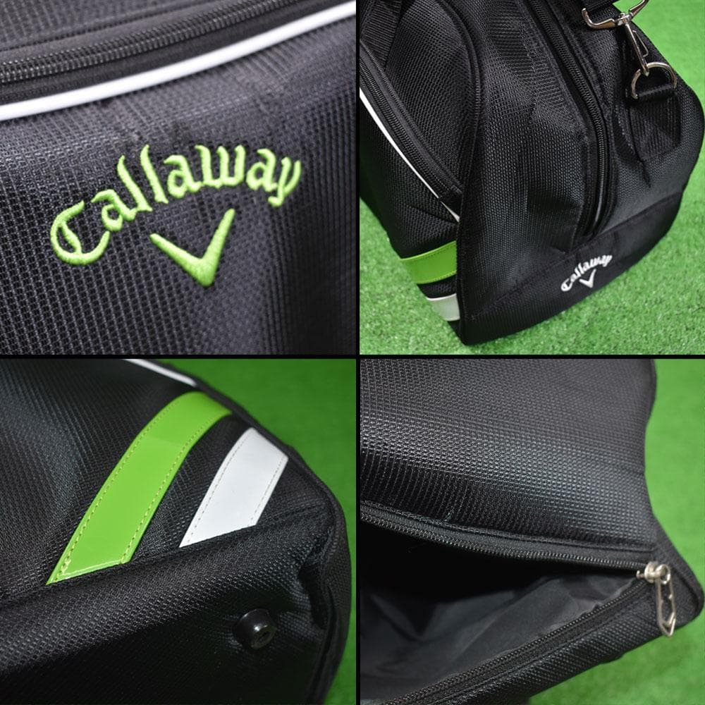 Callaway/キャロウェイ ゴルフ ボストンバッグ【ブラック】美品！