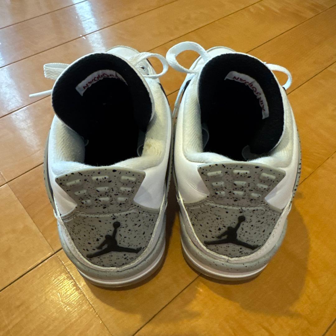 シューズ(男性用) NIKE GOLF AIR JORDAN 4 \"WHITE CEMENT\"