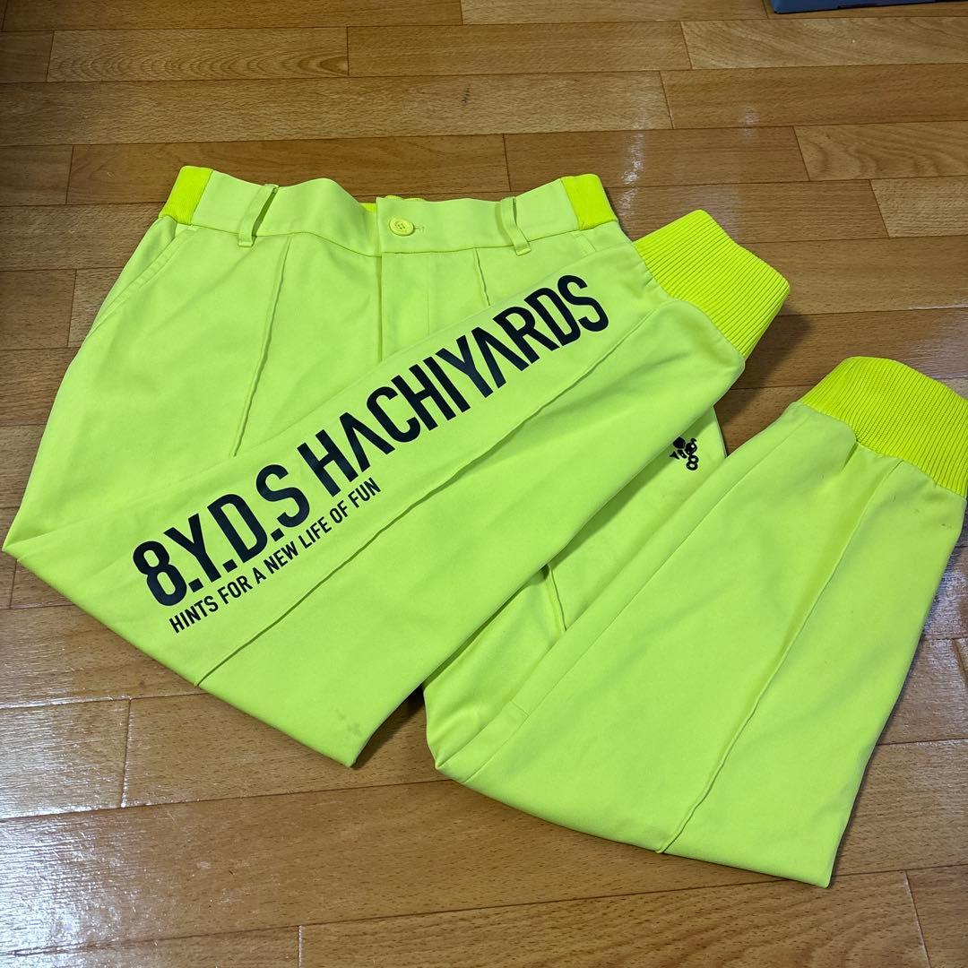 8YARDS ハチヤーズ ジョガーパンツ ストレッチロングパンツ ゴルフ メンズ