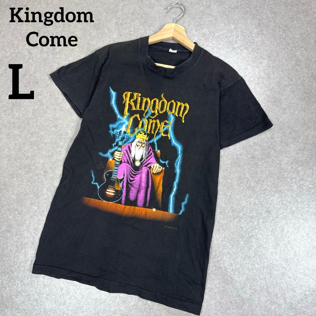 希少 80s Kingdom Come ヴィンテージ バンドTシャツ 当時物 L