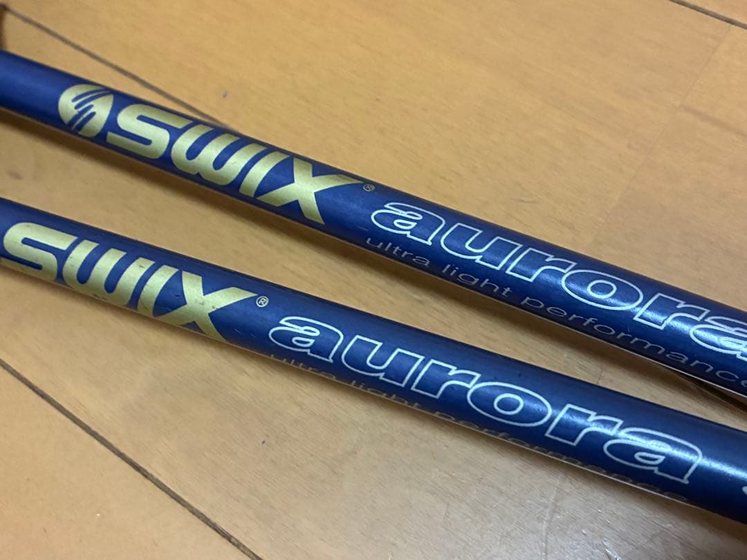 美品SWIX AURORA FC157スキーカーボンストック116.5cm