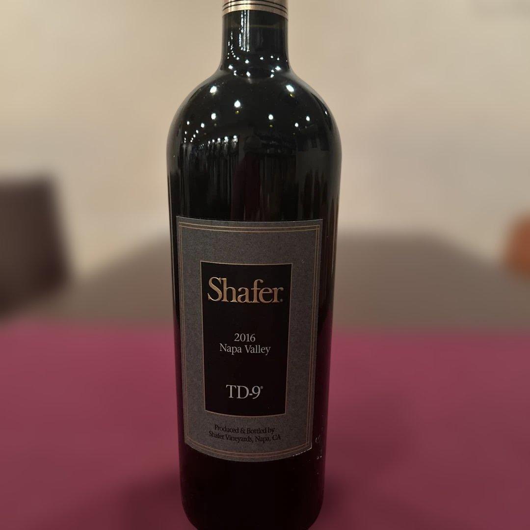 シェイファーTD9 2016年　ナパバレー