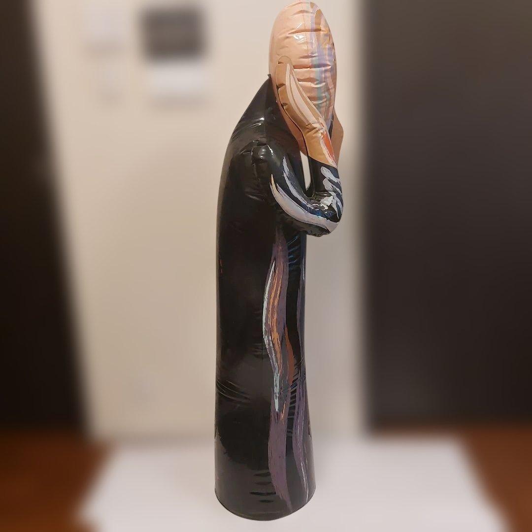 ムンク　叫び　ビニール人形　特大サイズ