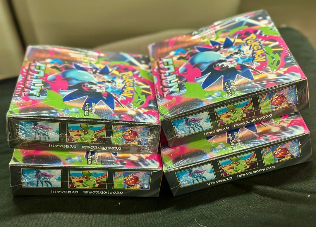 ポケモンカードゲーム インフェルノX シュリンク付き4box