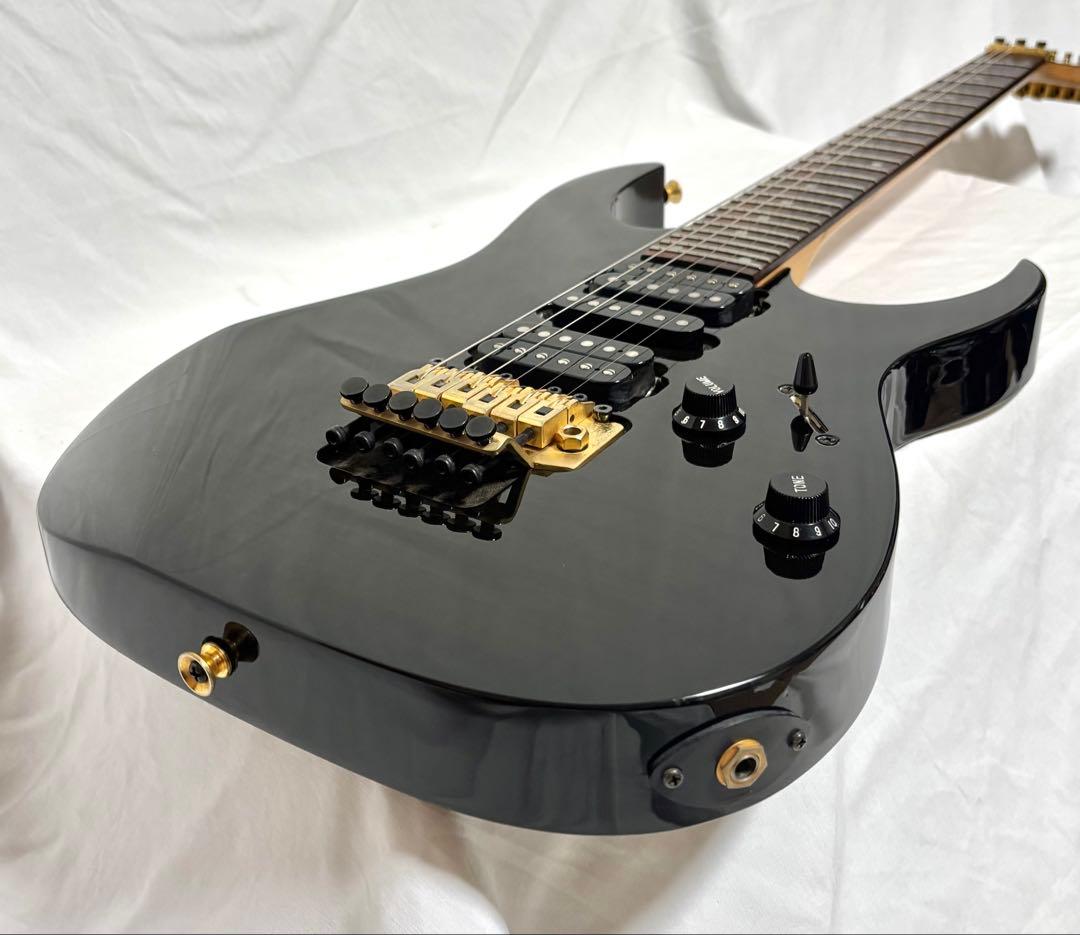 【新品弦張替済】Ibanez エレキギター RG フロイドローズ/トラ杢