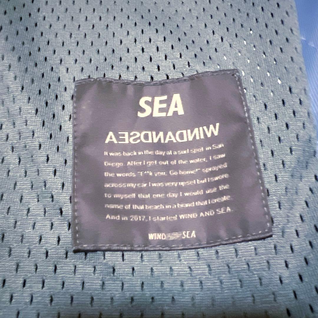 確実正規品　超希少品　WIND AND SEA ゲームシャツ Lサイズ
