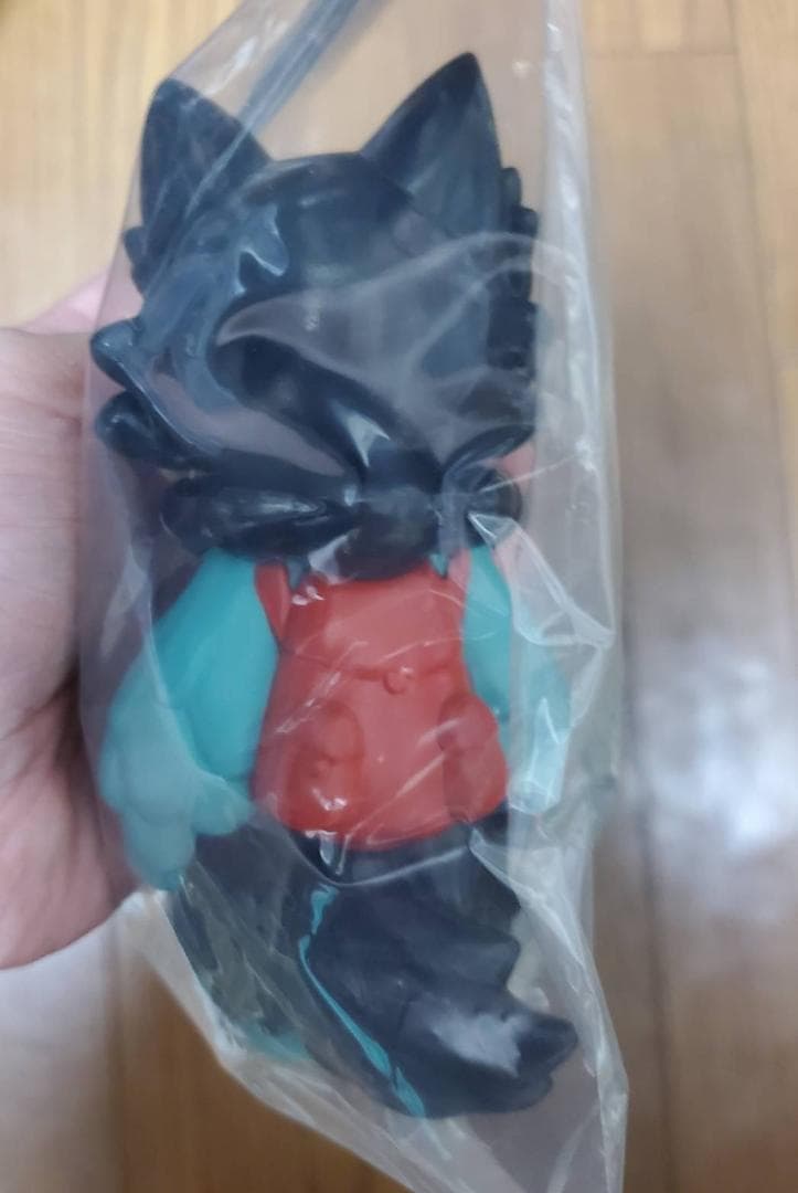 おおかみくん デビルマン ver. あらいきりこ ソフビ