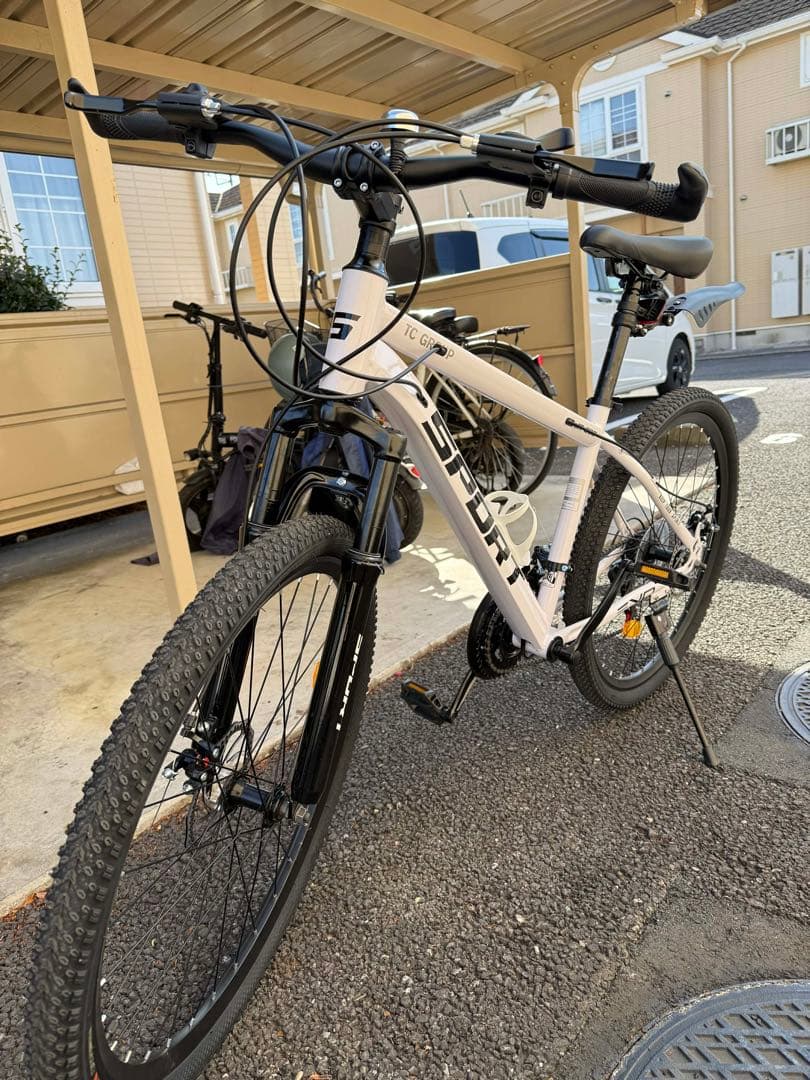 スポーツバイク マウンテンバイク ホワイト・グレー MTB