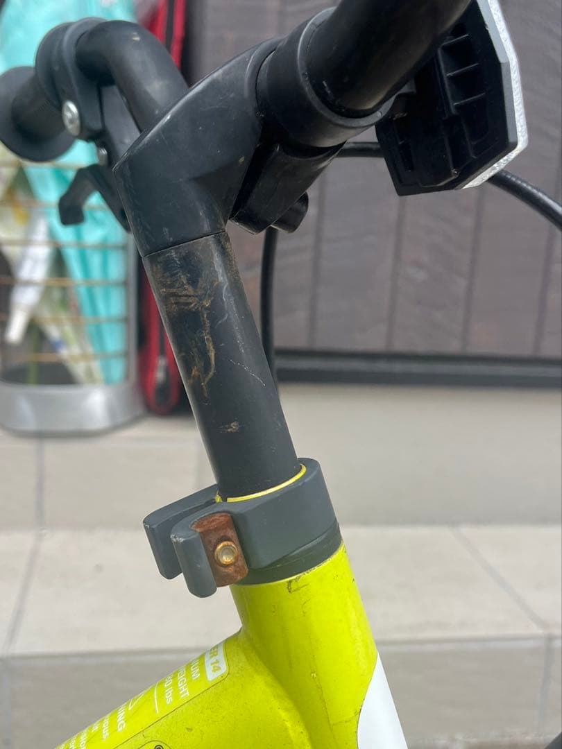 【美品　サビあり】ストライダー14x ブレーキ付　ランニングバイク　スタンド付