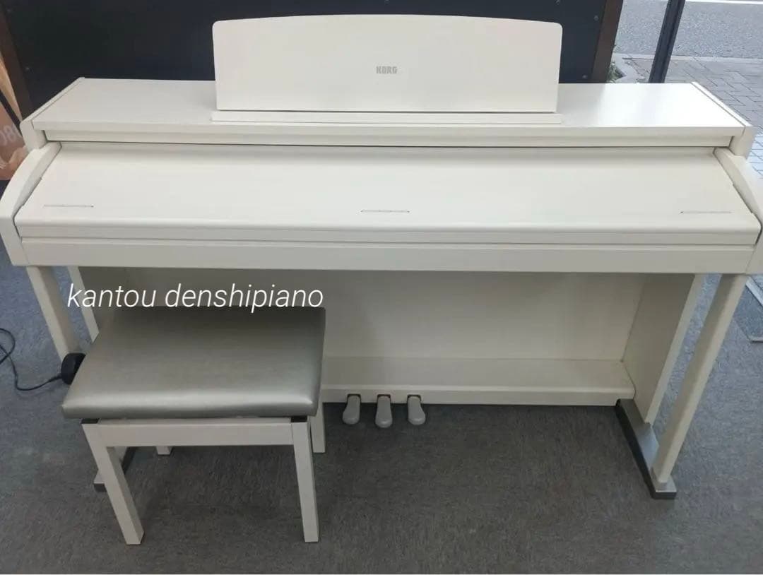 美品 KORG DK-650WH 88鍵盤 スリムデザイン 電源ケーブル新品