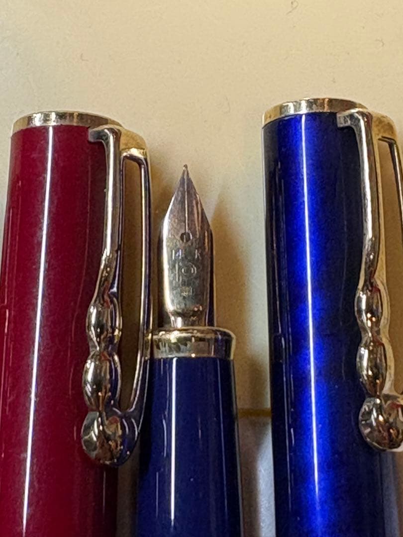 プラチナ　belage万年筆　３色セット　デッドストック