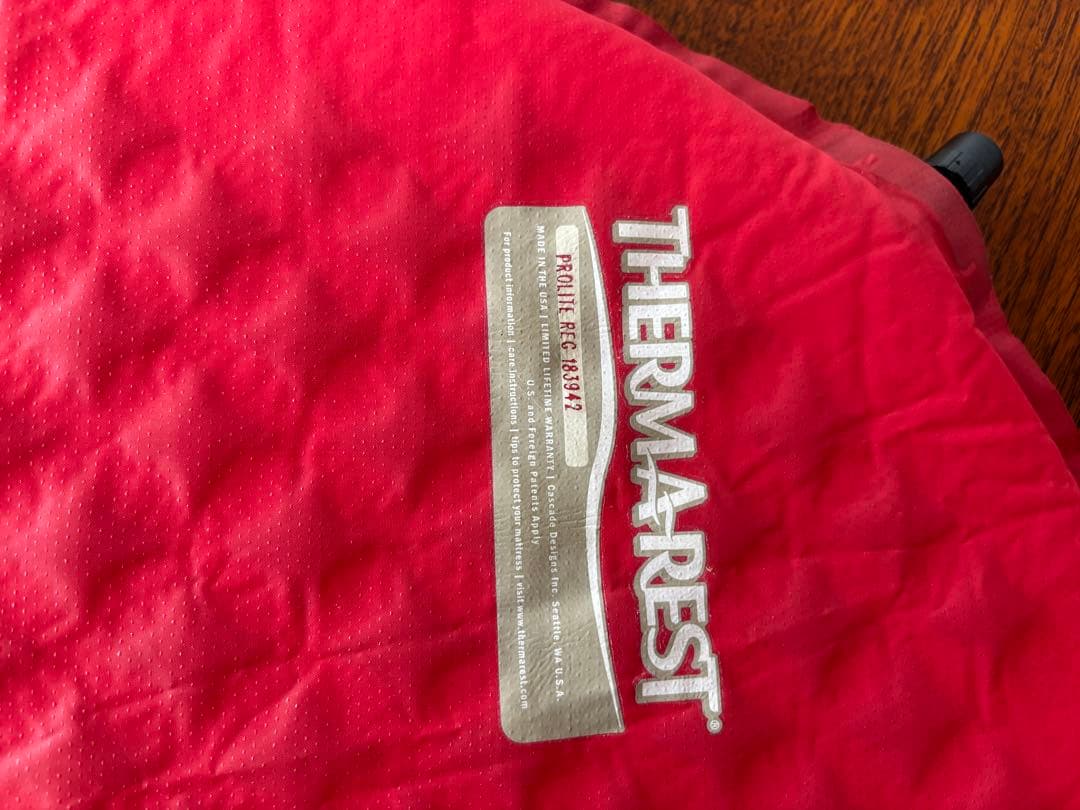 THERMAREST 自動膨張マット　+ チェアキット