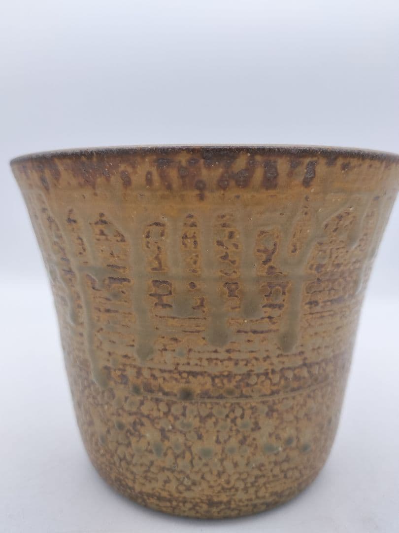 c484 建水 棒の先 遠州七窯　志戸呂 紙箱 茶道具 古物