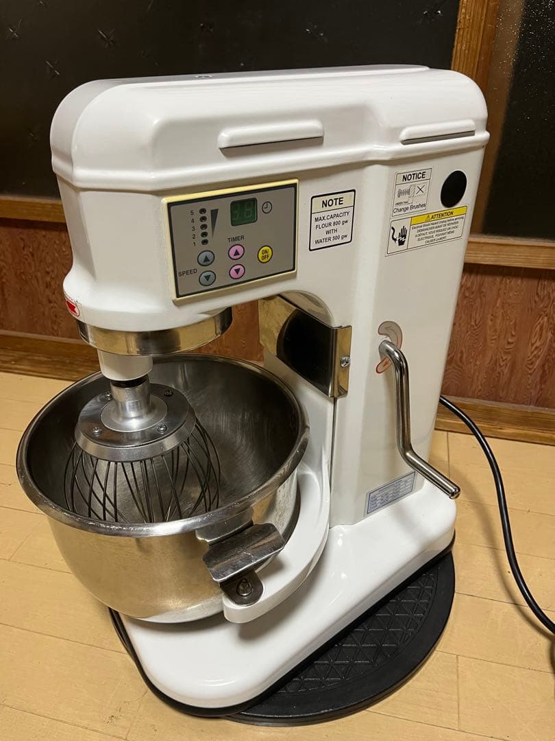 美品2018年製　小林機械　業務用卓上ミキサー　HL-11007 100v動作品