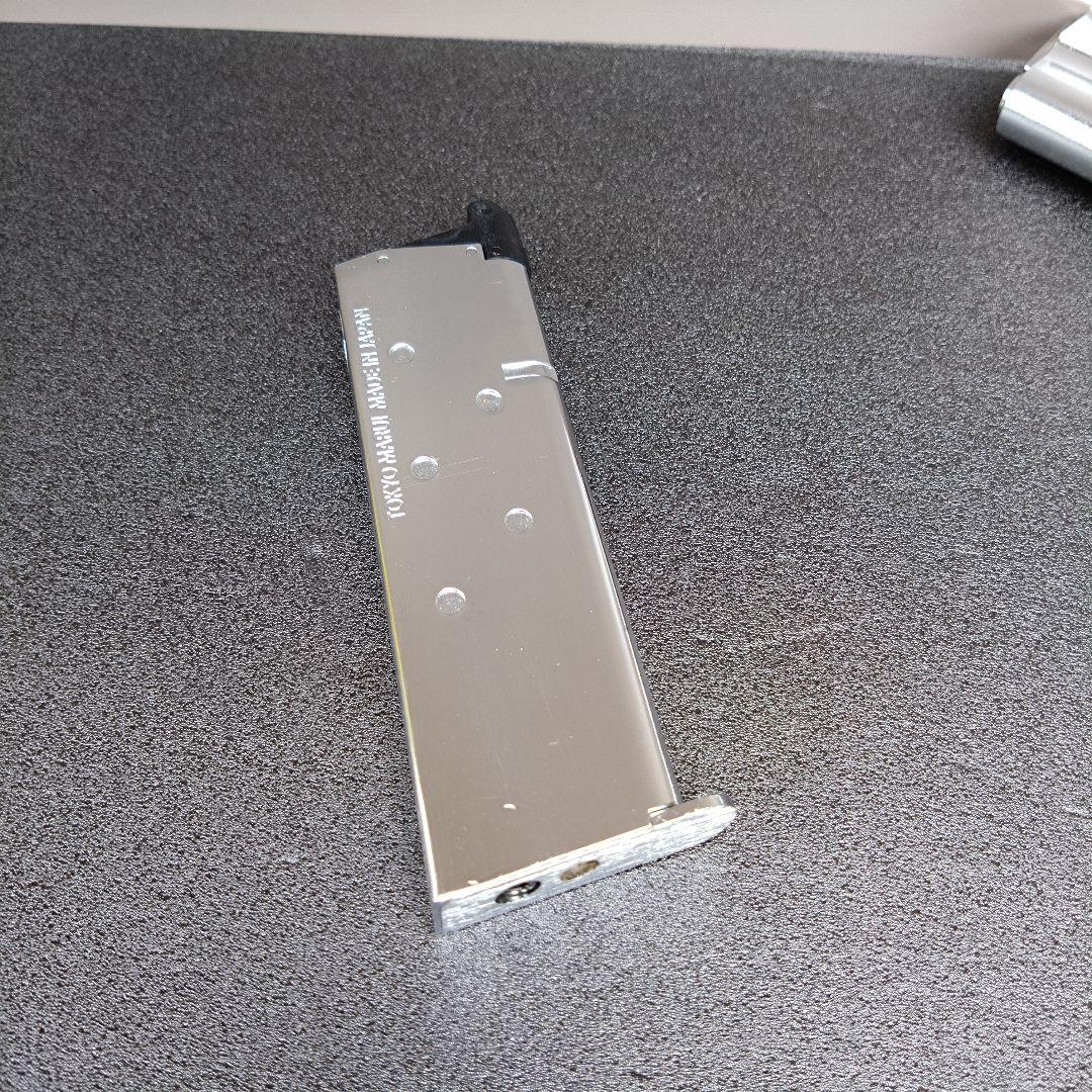 東京マルイ コルトガバメント シリーズ70 (ニッケルフィニッシュ)　ジャンク品