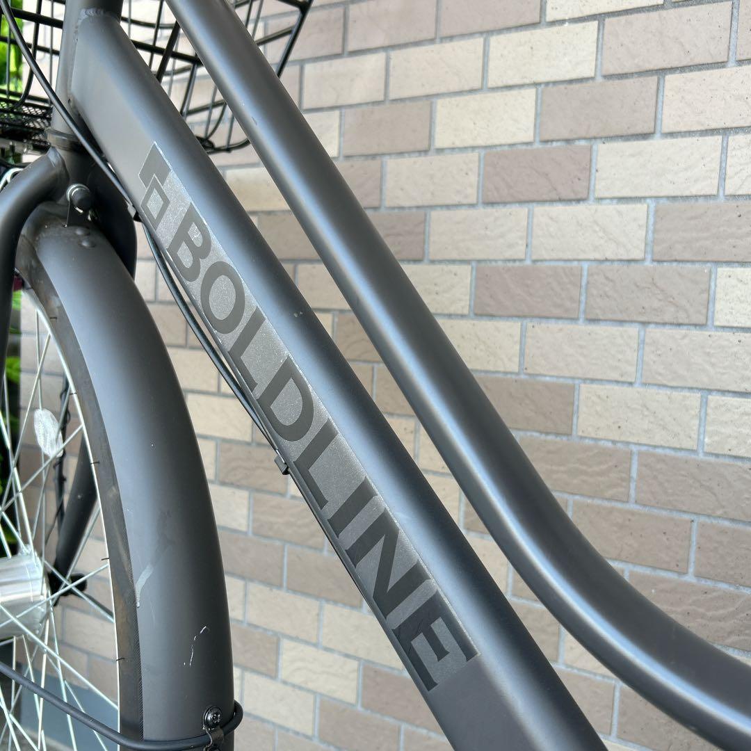 西多摩引き取り限定　あさひサイクルのボールドライン自転車27インチ