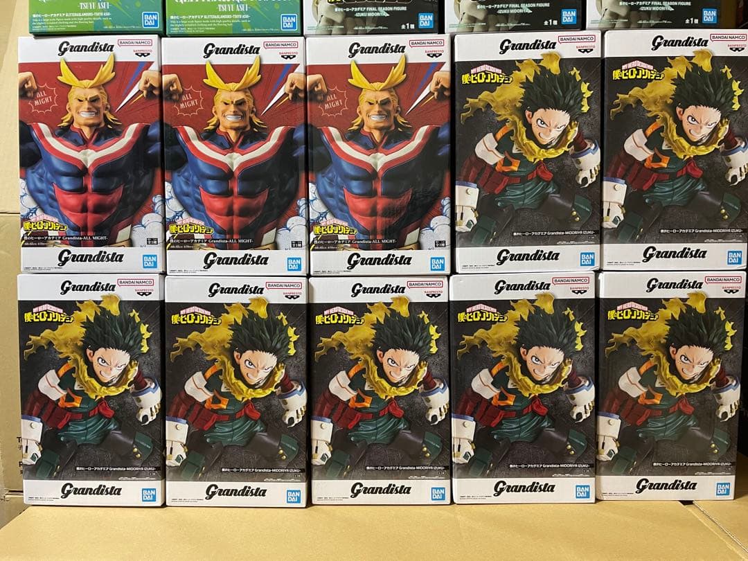 ヒロアカ　フィギュア　20個セット オールマイト　緑谷出久　葉隠透　蛙吹梅雨