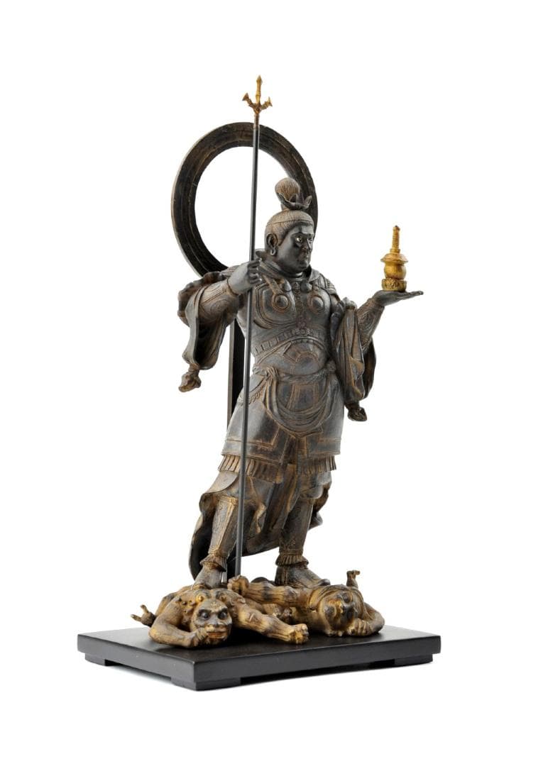 ★新品同様★イスム TanaCOCORO 掌 仏像 毘沙門天★11