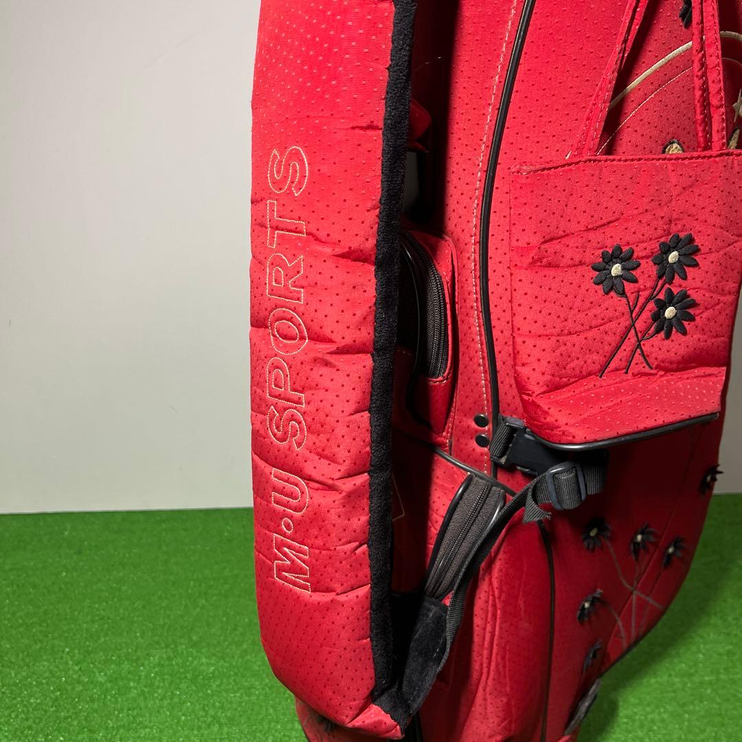 D160 M.U.SPORTS キャディバッグ ミエコウエサコ レディース