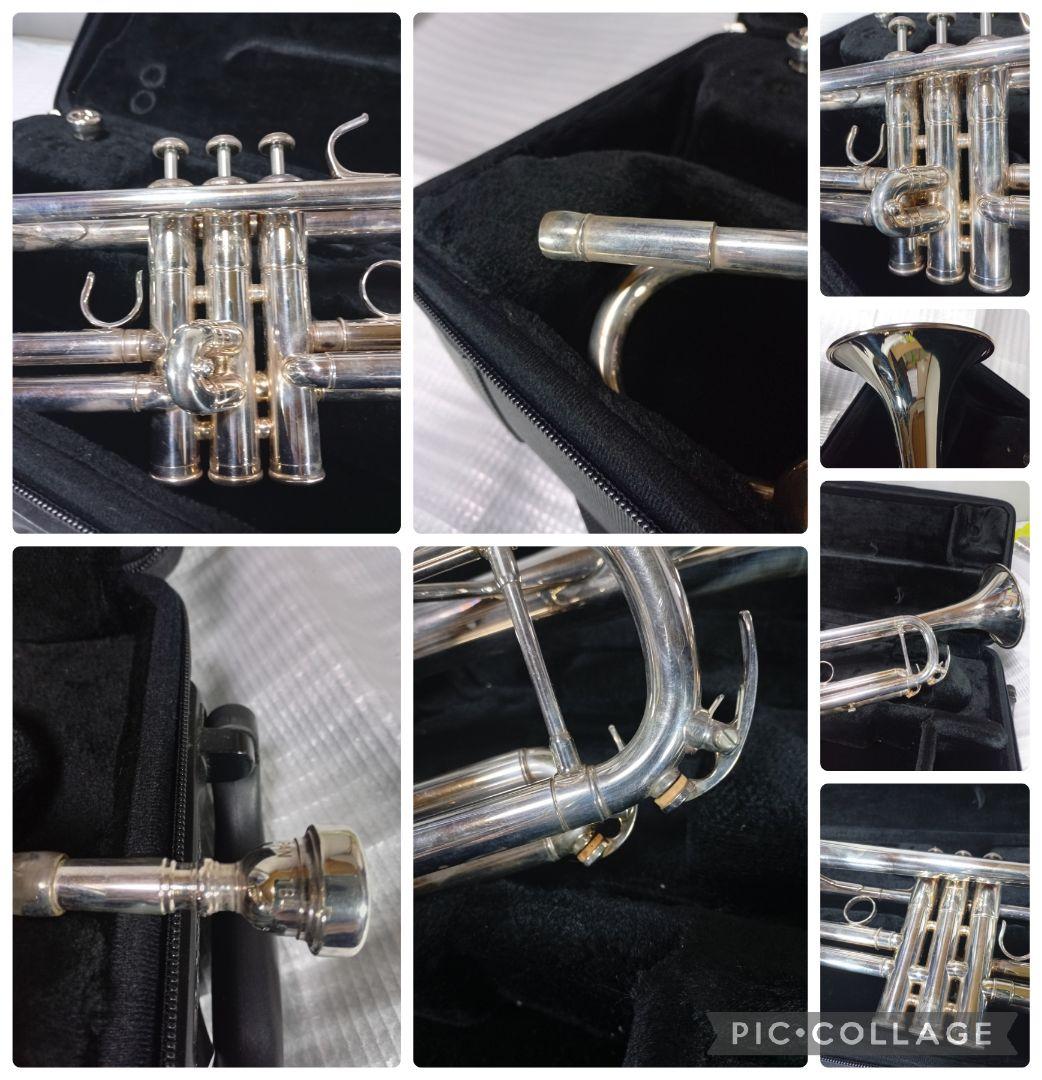 YAMAHA YTR4335G トランペット シルバー本体　純正ケース付き