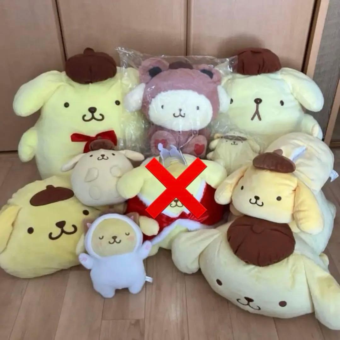 サンリオキャラクターズ ポムポムプリン ぬいぐるみ