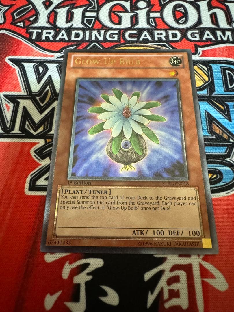 英語版　グローアップ　バルブ　レリーフ　Glow-Up Bulb