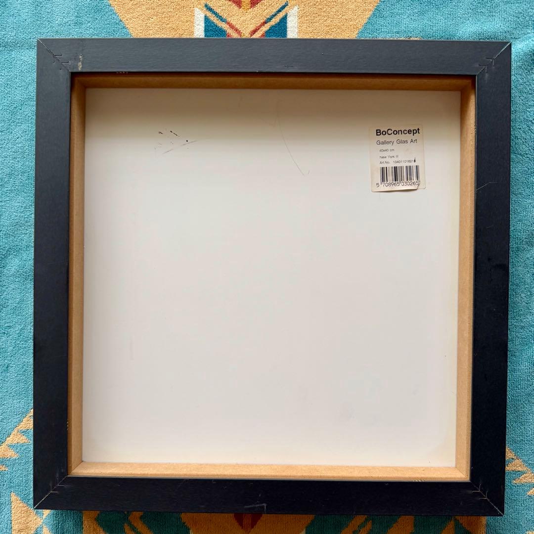 【専用】BoConcept ガラスアート 3枚セット NY