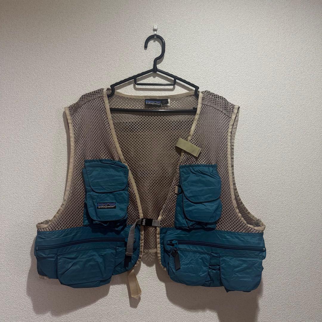 90's patagonia フィッシングベスト XLサイズ
