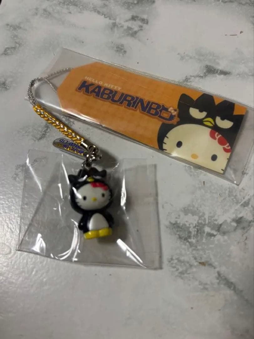 キティ　根付　激レア　かぶりんぼ　ばつ丸　ばつまる　バツマル