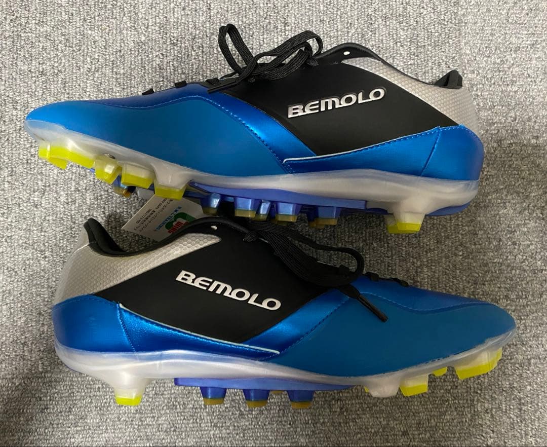 【新品】BeMoLo/ビモロスパイク/ブルー/25.5㎝