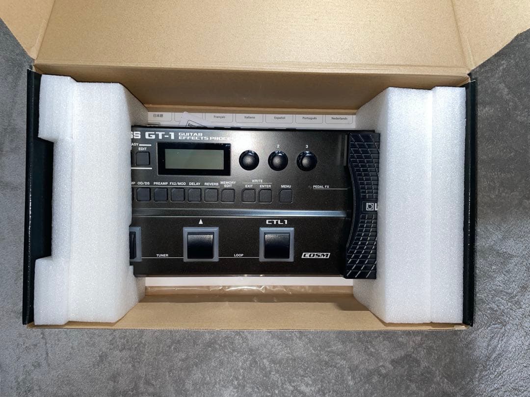 BOSS GT-1 ギターマルチエフェクター (おまけケーブル付)