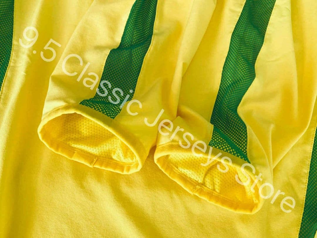 ブラジル代表 2002 ホーム ユニフォーム 長袖 選手仕様