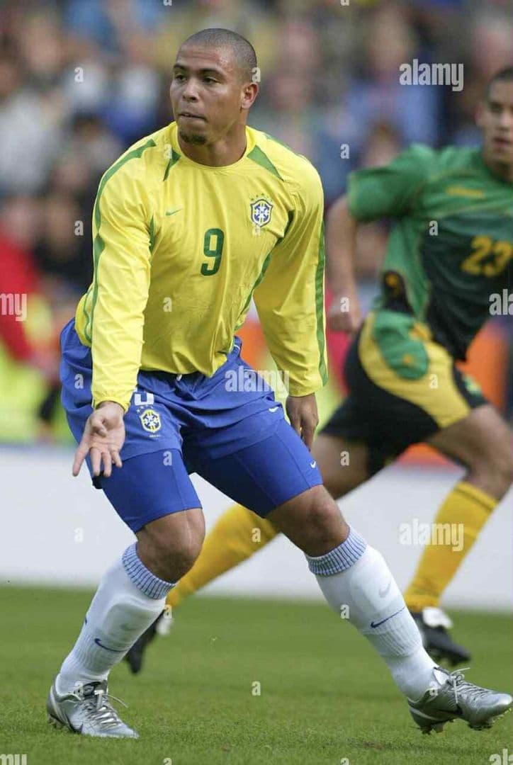 ブラジル代表 2002 ホーム ユニフォーム 長袖 選手仕様