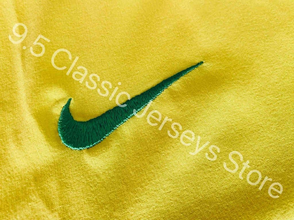 ブラジル代表 2002 ホーム ユニフォーム 長袖 選手仕様