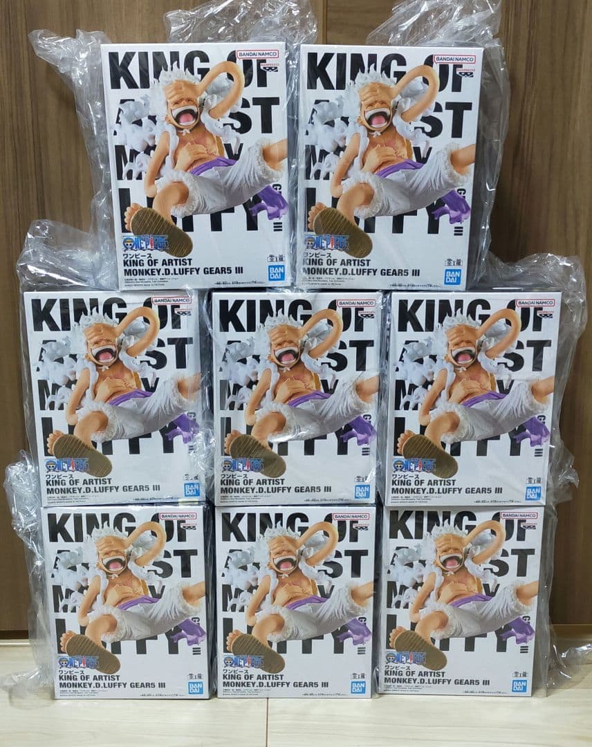 KING OF ARTIST ルフィ GEAR5 Ⅲ 8個セット　ニカ