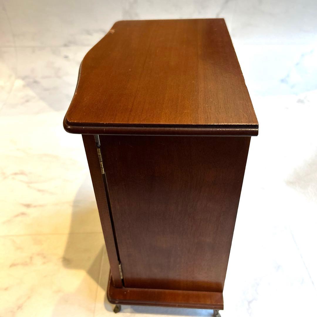 希少 TOYO 木製オルゴール付きジュエリーボックス日本製・1970〜80年代