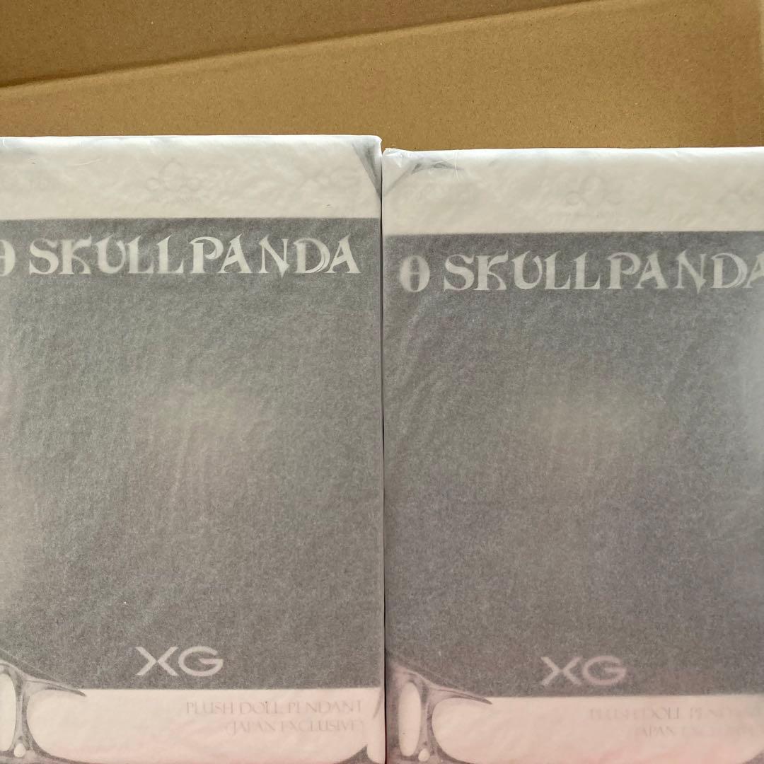 新品未開封 SKULLPANDA スカルパンダ XG コラボ 日本限定2個