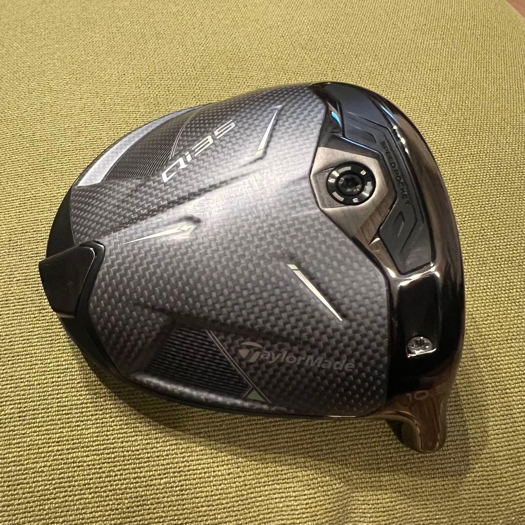 ◉試打のみ　テーラーメイド Qi35 ドライバー ヘッドのみ　10.5 日本仕様