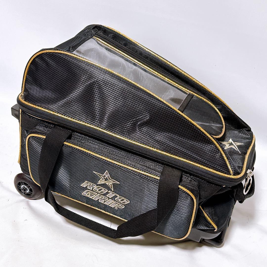 ROTO GRIP ボウリング用バッグ キャリーバッグ 2ボール ブラック