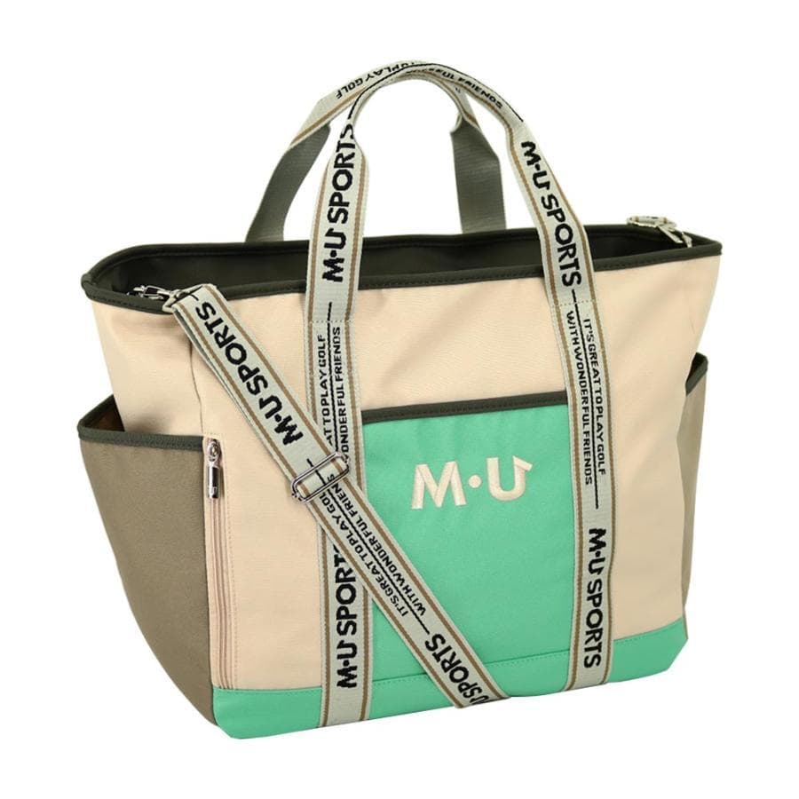 2024 ≪ ＭＵスポーツ ≫ 703Q1204 ベージュ ボストン トート