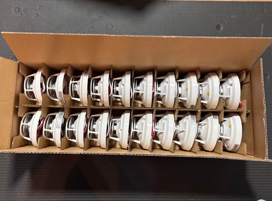 20個セット ニッタン 定温式スポット型感知器 TCC2-60-LW 防水型