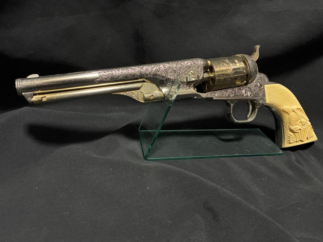 フランクリンミント　カスター将軍　リボルバー　M1861ネイビー　レプリカ