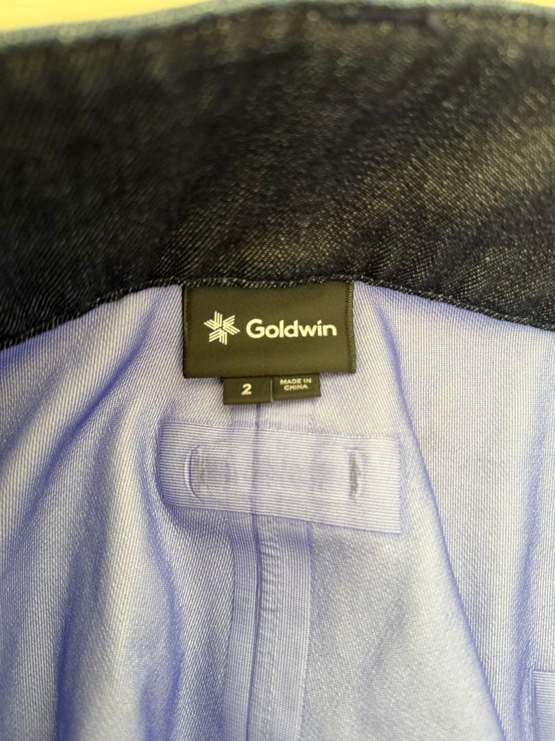 GOLDWIN GORE-TEX デニムパンツ スキーパンツ スノーボードパンツ