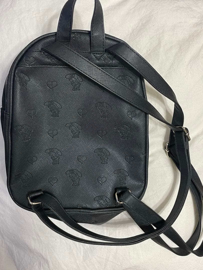 【BLACKPINK】MYMELODY マイメロ ミニバックパック 黒