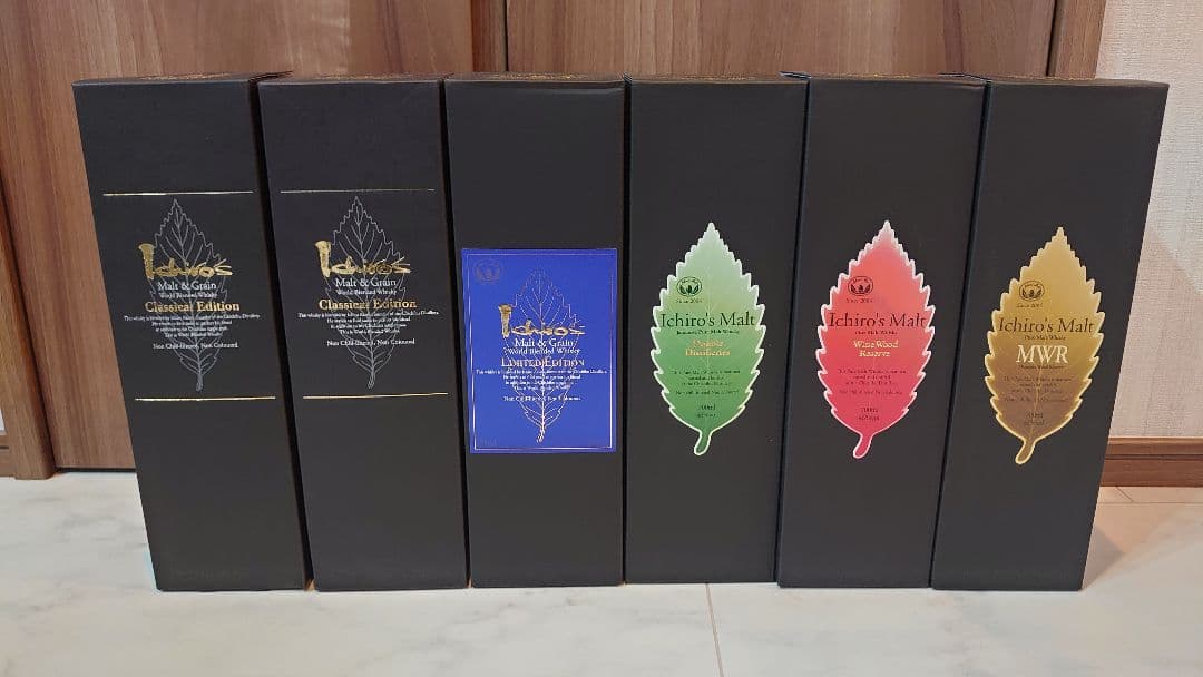 イチローズモルト 6本セット新品 DD MWR WWR ジャパニーズ