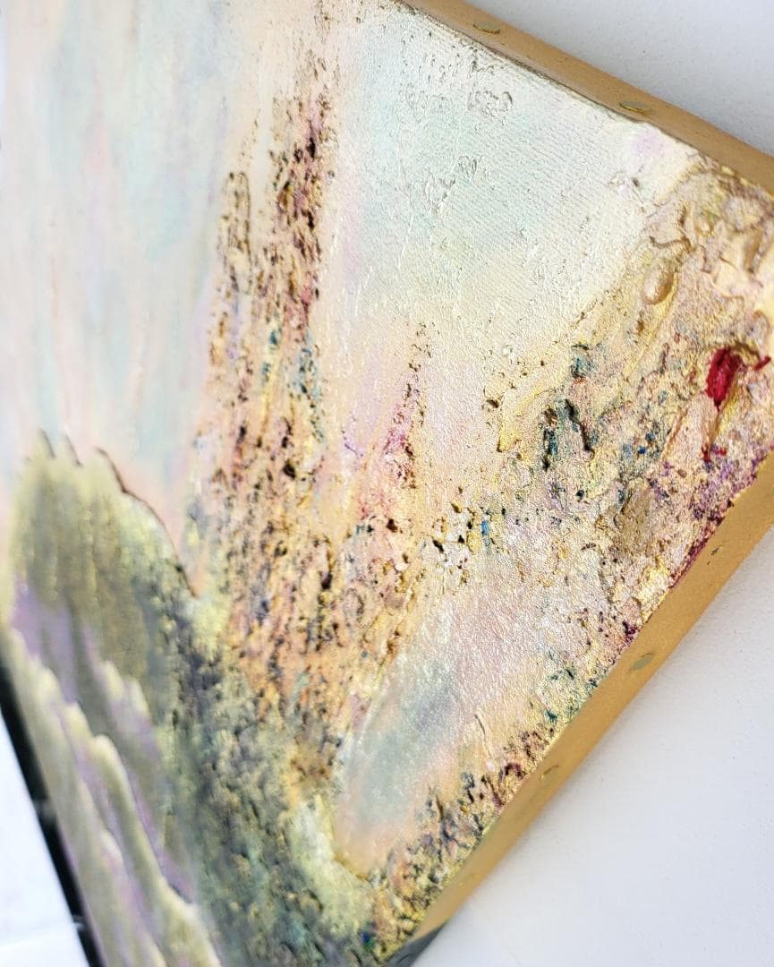 嗚呼人生よ / 抽象画 キャンバス 117×91㎝ F50 原画限り モダン画