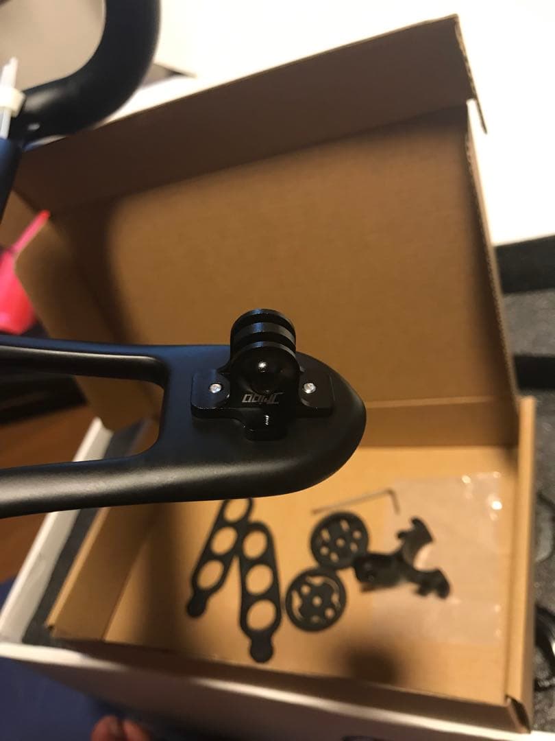 最終値下げ lun hyper カーボンハンドル 420/125mm