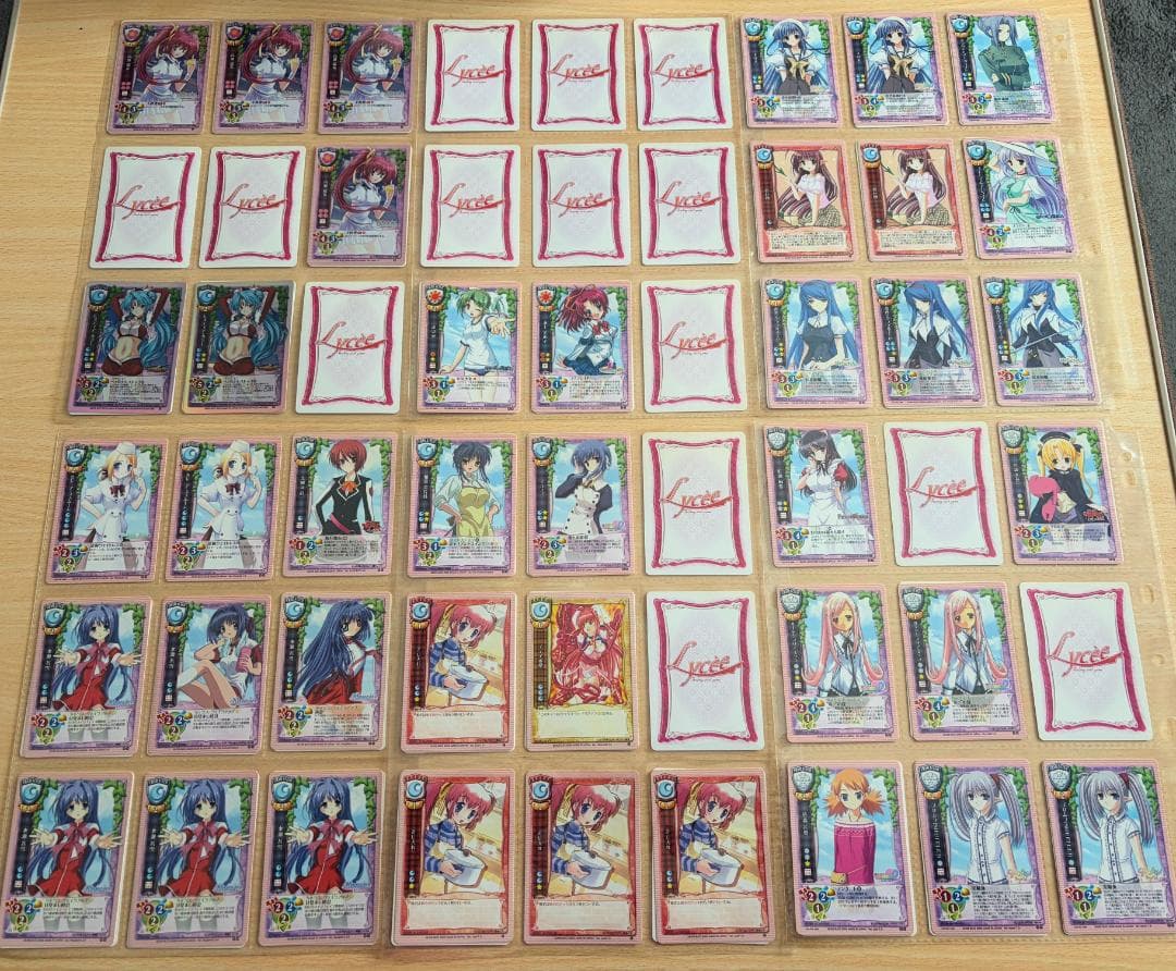 Lycee 旧 リセ オフィ絵 プロモ カードバインダー 大量まとめ
