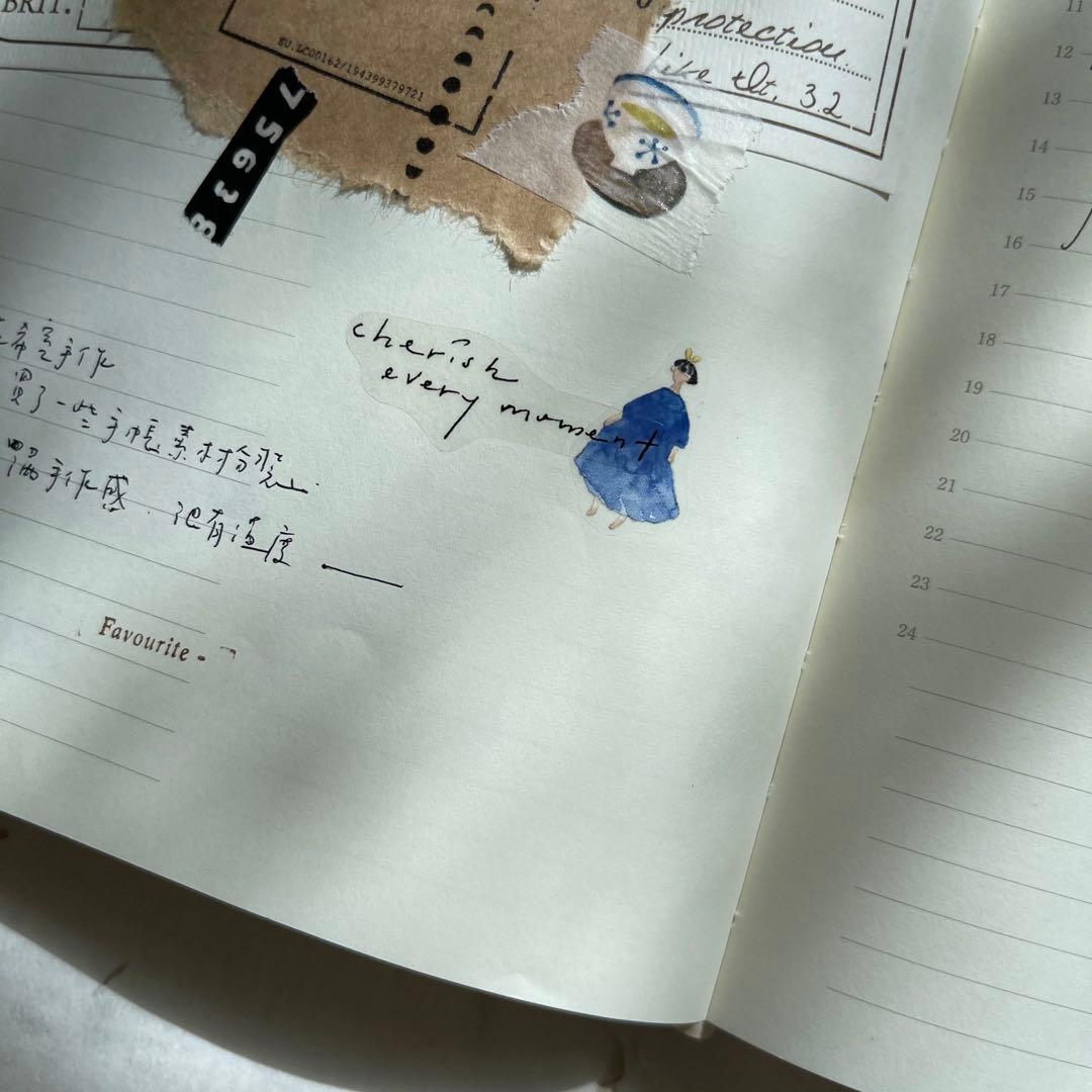 pion《Bird 》 PET　海外マスキングテープ 【1189】